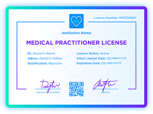 Medical Practitioner License